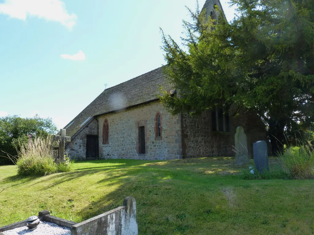 Photograph of St Mary's Church, Habberley, Shropshire, England