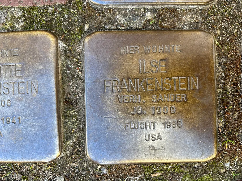 Stolperstein dedicated to Ilse Frankenstein