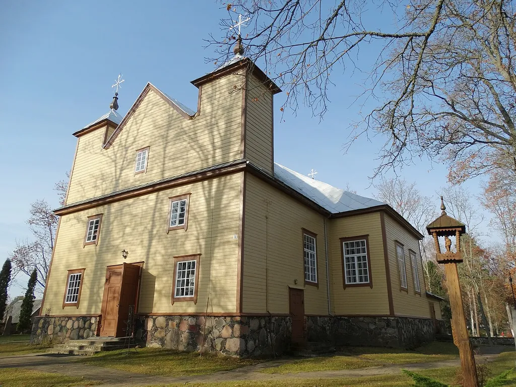 Saint John the Baptist church, Vajasiškis, Zarasai district, Lithuania