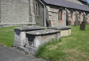 Group Of 10 Chest Tombs Approximately 3.5 To 10 Metres South Of Chancel Of Church Of St Michael