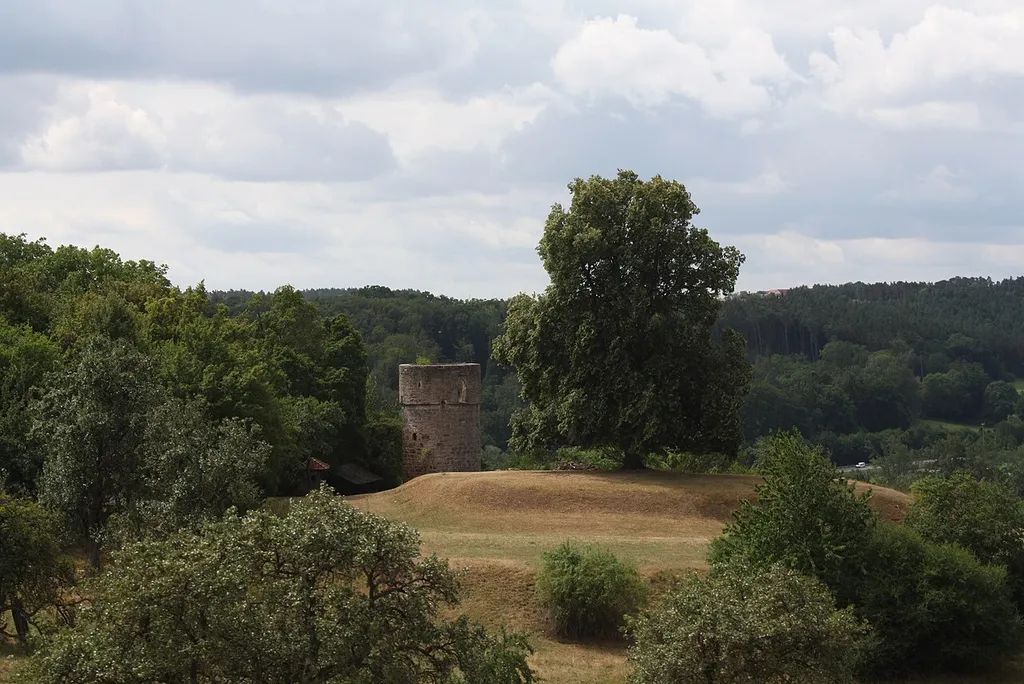 This is a photograph of an architectural monument.It is on the list of cultural monuments of Bayern, no. D-5-71-194-18.