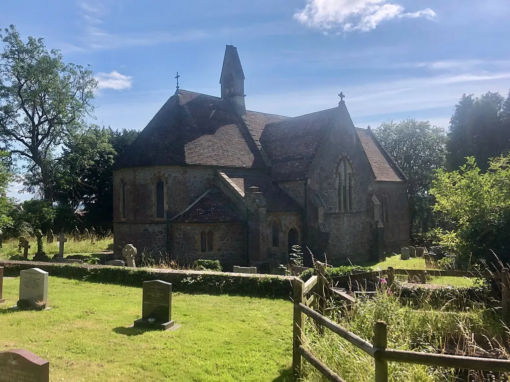 St Peter's Church of England parish church in the village of Draycott, Somerset