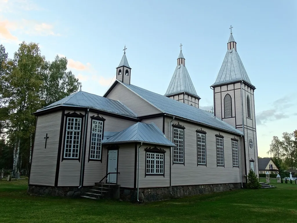 Catholic church, Švedriškė, Ignalina district, Lithuania