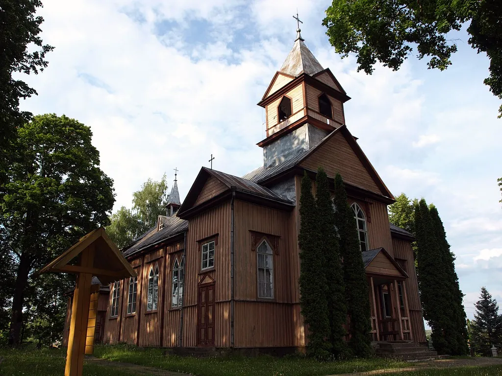 Bijutiškis church, Molėtai district, Lithuania