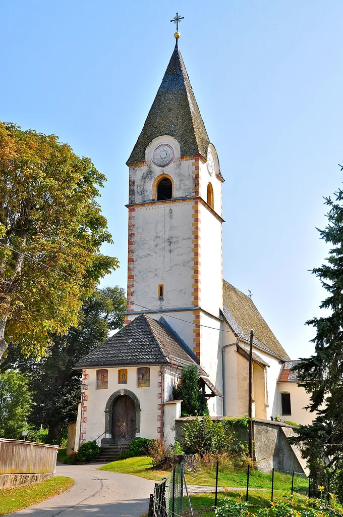 Parish church Saints Peter and Paul at Saint Peter, municipality Grafenstein, district Klagenfurt Land, Carinthia, Austria