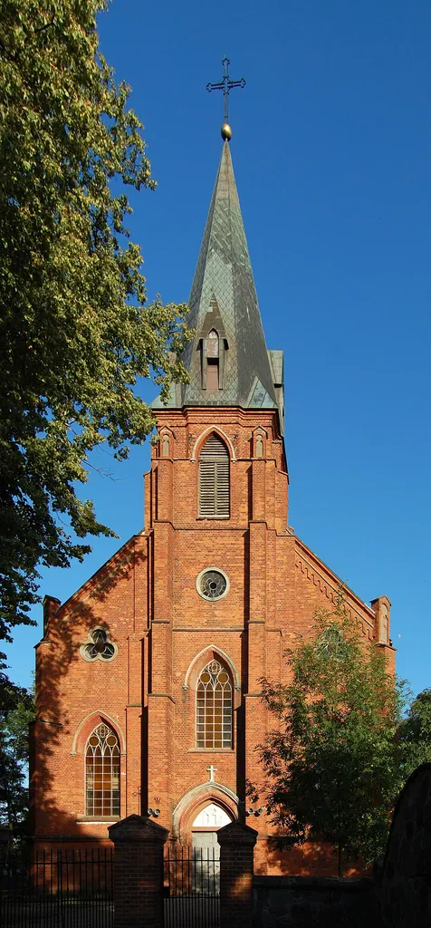 Church in Miastków Kościelny, Masovian Voivodeship, Poland.