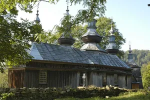 Wooden Orthodox church in Komańcza
