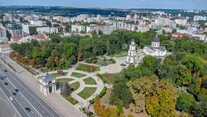 Cathedral Park in Chișinău