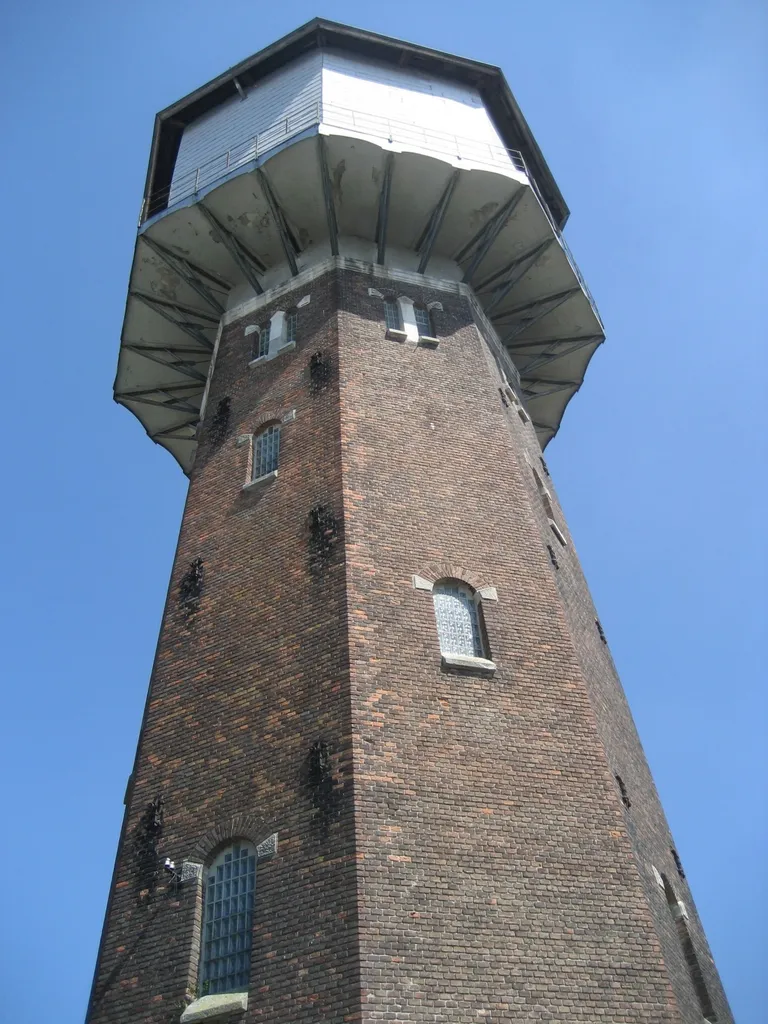der Wasserturm im Bahnhof Süßenbrunn Entseuchung