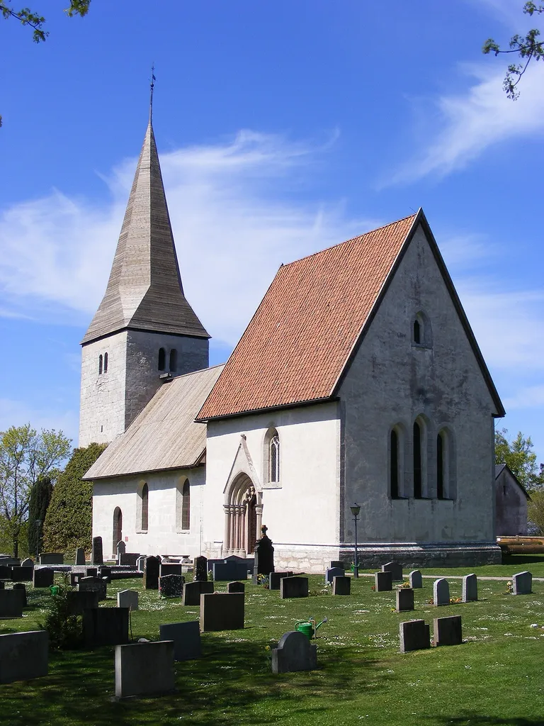Medieval church, Fröjel, Gotland, Sweden