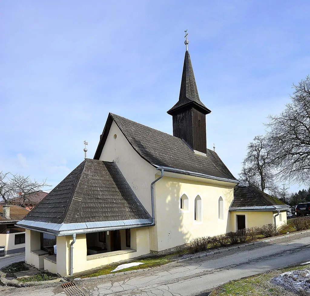 Subsidiary church Saint Andrew at Egg am Faakersee, city of Villach, Carinthia / Austria / EU