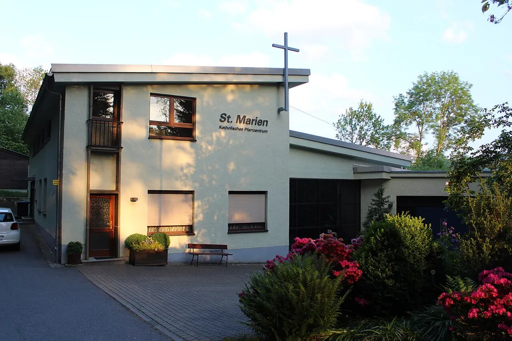 Katholische Filialkirche St. Marien in Zschopau, aktuelle Ansicht.