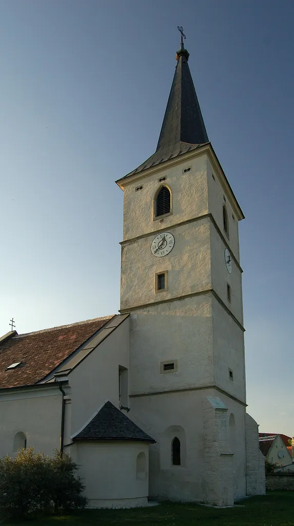 The parish church St. Peter and Paul in Weigelsdorf, municipality of Ebreichsdorf, Lower Austria, is a cultural heritage monument.