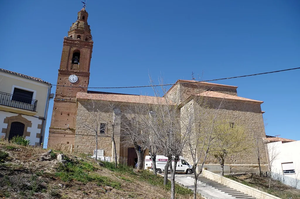 Church of Visitación de la Virgen a Santa Isabel in Cañizal (Zamora, Spain).