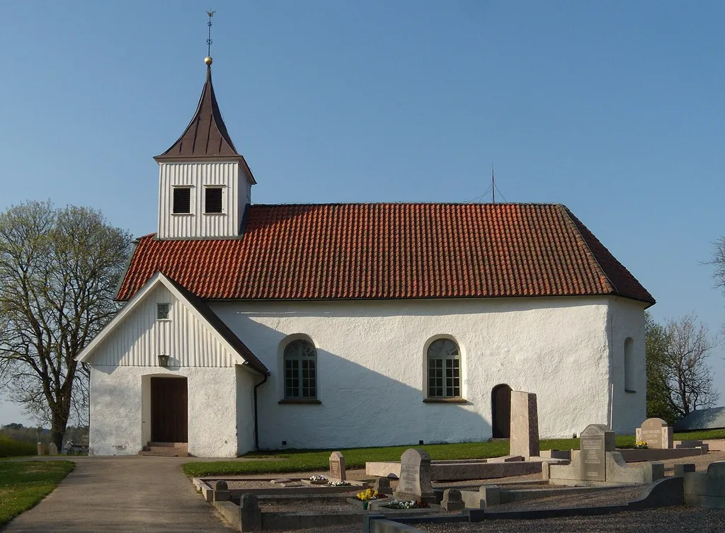 Algutstorps kyrka utanför Vårgårda, Sverige