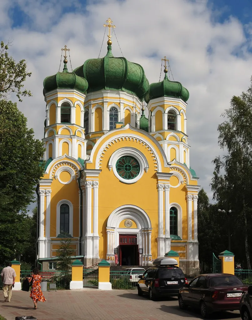 Pavlovsky Cathedral in Gatchina, Russia