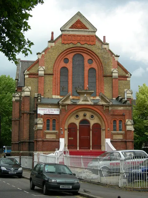 Brotherhood of the Cross and Star, Falmouth Road, SE1 This church (or Bethel, as the members will refer to it) is on the corner of Falmouth Road and County Street. The Brotherhood of the Cross and Star is Christian based and has its origins in Nigeria. It appears to be a highly distinctive and strict flavour of Christianity though, having significant differences from denominations regarded as being conventional in the UK. Click this link to see their beliefs http://www.ooo.org.uk/doctrines.htm