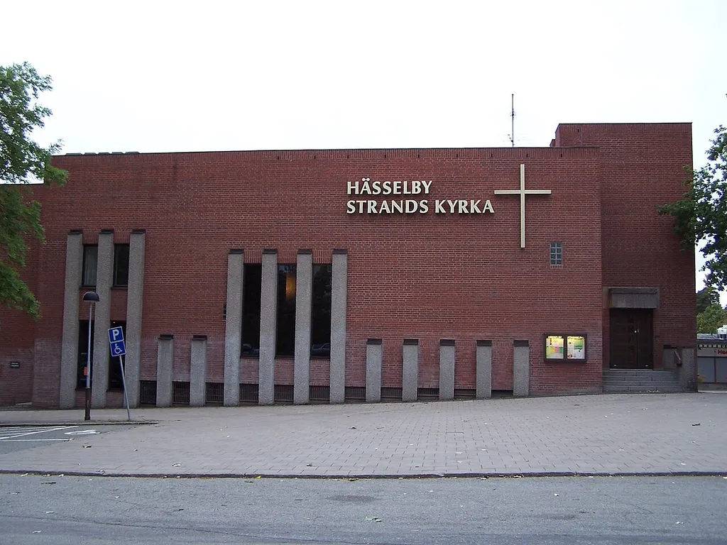 Hässelby Strand church, Stockholm, Sweden - Exterior