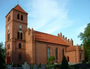 Saint Valentine church in Łążyn