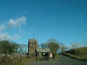 Lych Gate and Churchyard Wall, Incorporating Drinking Trough and Belvedere, to West of St Michael's Church