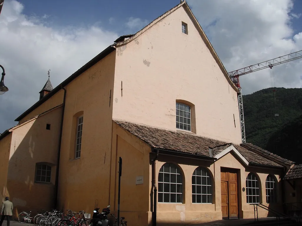 Capuchin Church, Bolzano, South Tyrol, Italy. Facade