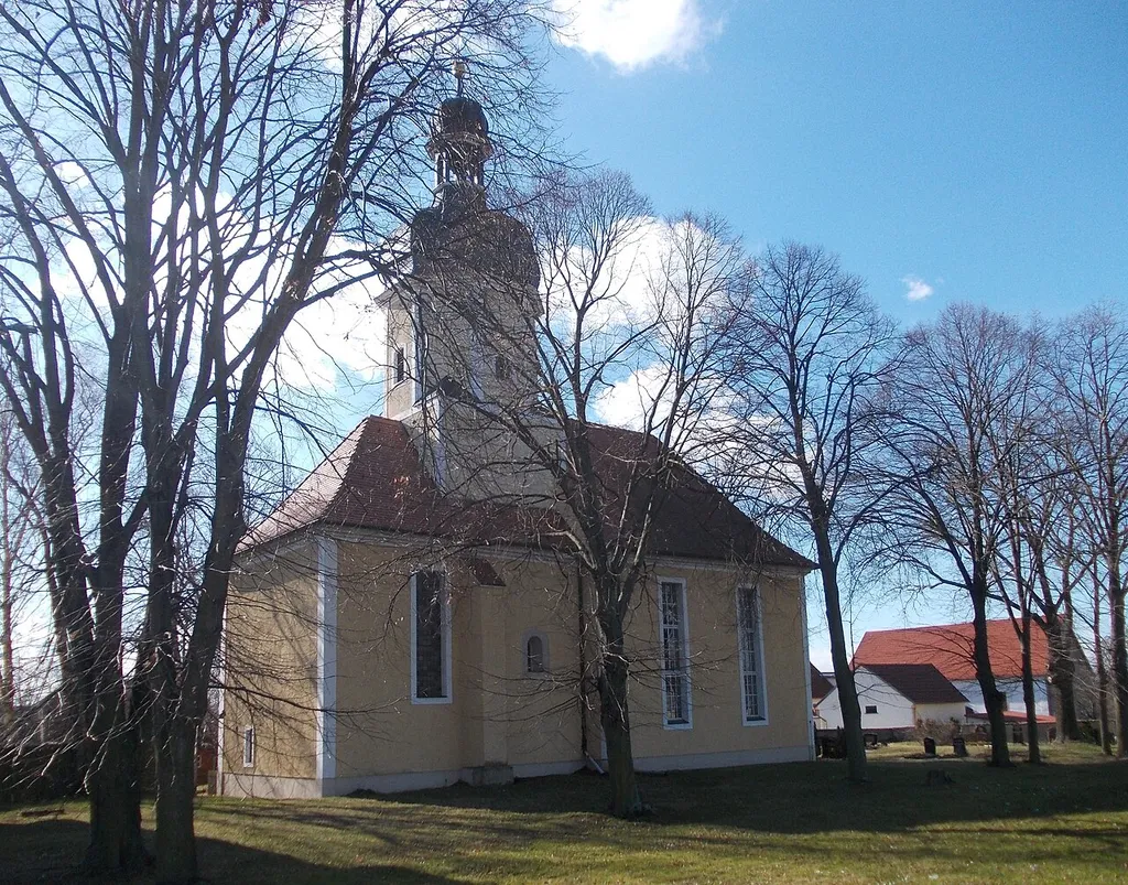 Pödelwitz church (Groitzsch, Leipzig district, Saxony)