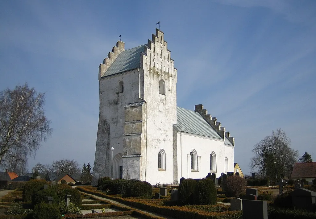 Järrestads kyrka in Skåne, Sweden
