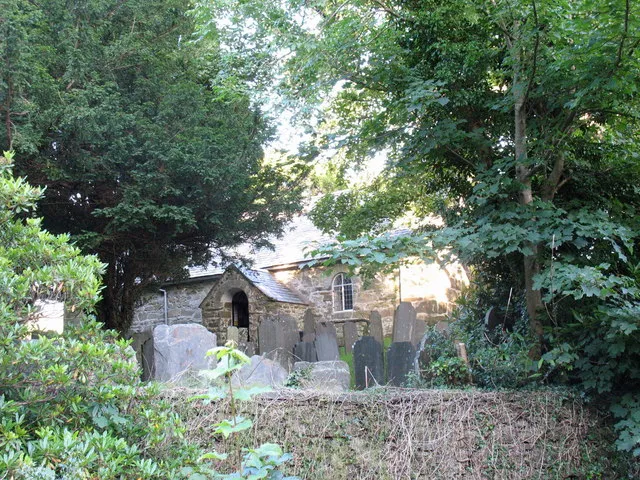 St Illtyd's Church from the A487