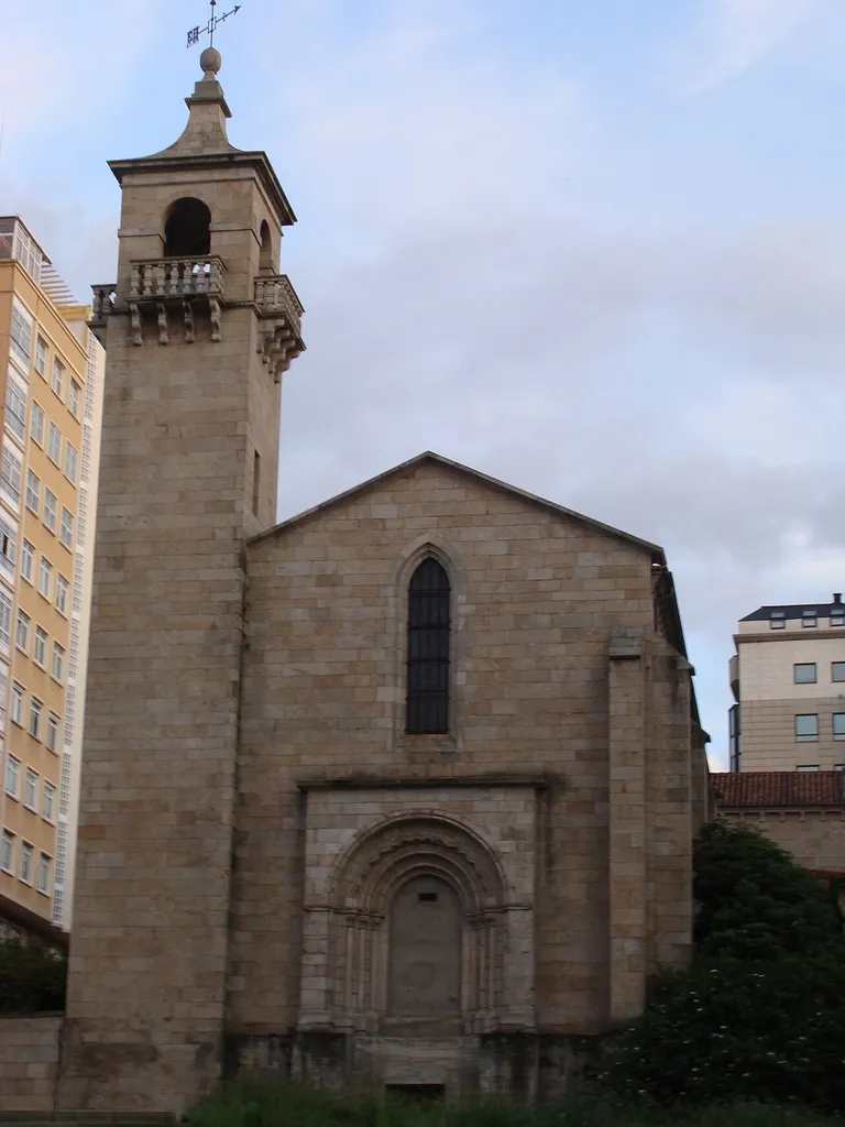 Church of Saint Francisco, in Corunna, Galicia, Spain