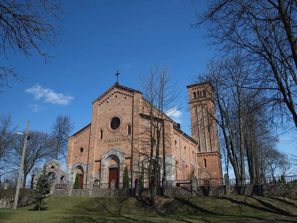 Lentvaris church, Trakai district, Lithuania