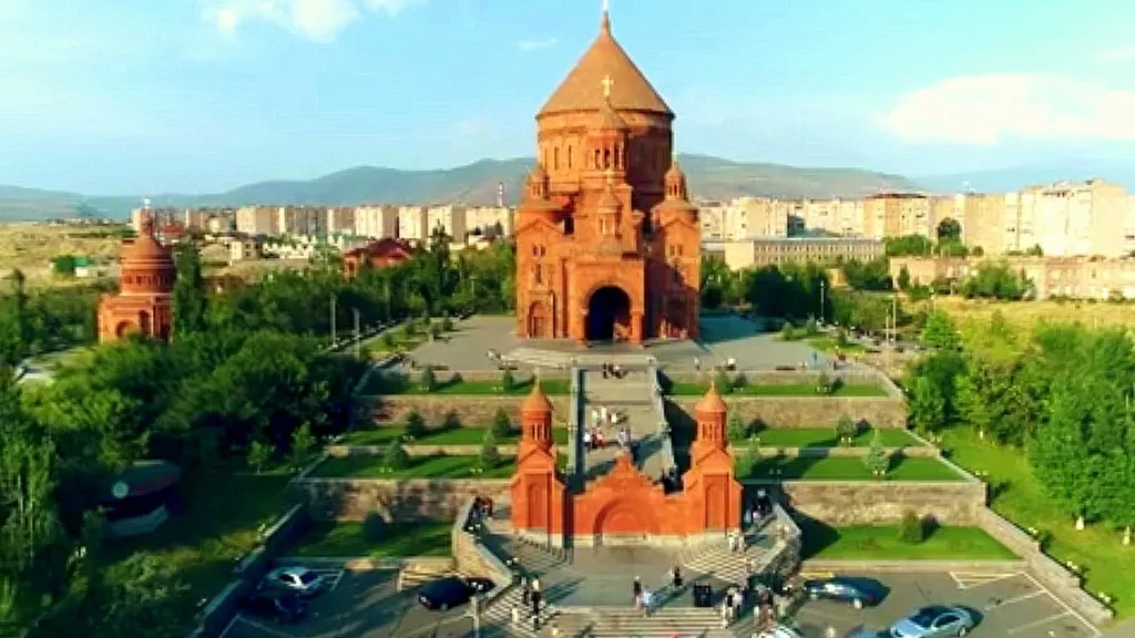 Saint John the Baptist's Church, Abovyan, Armenia.