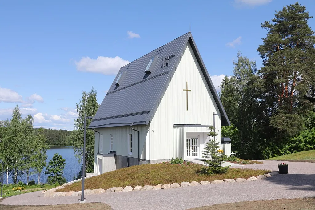 Rautjärvi new church.