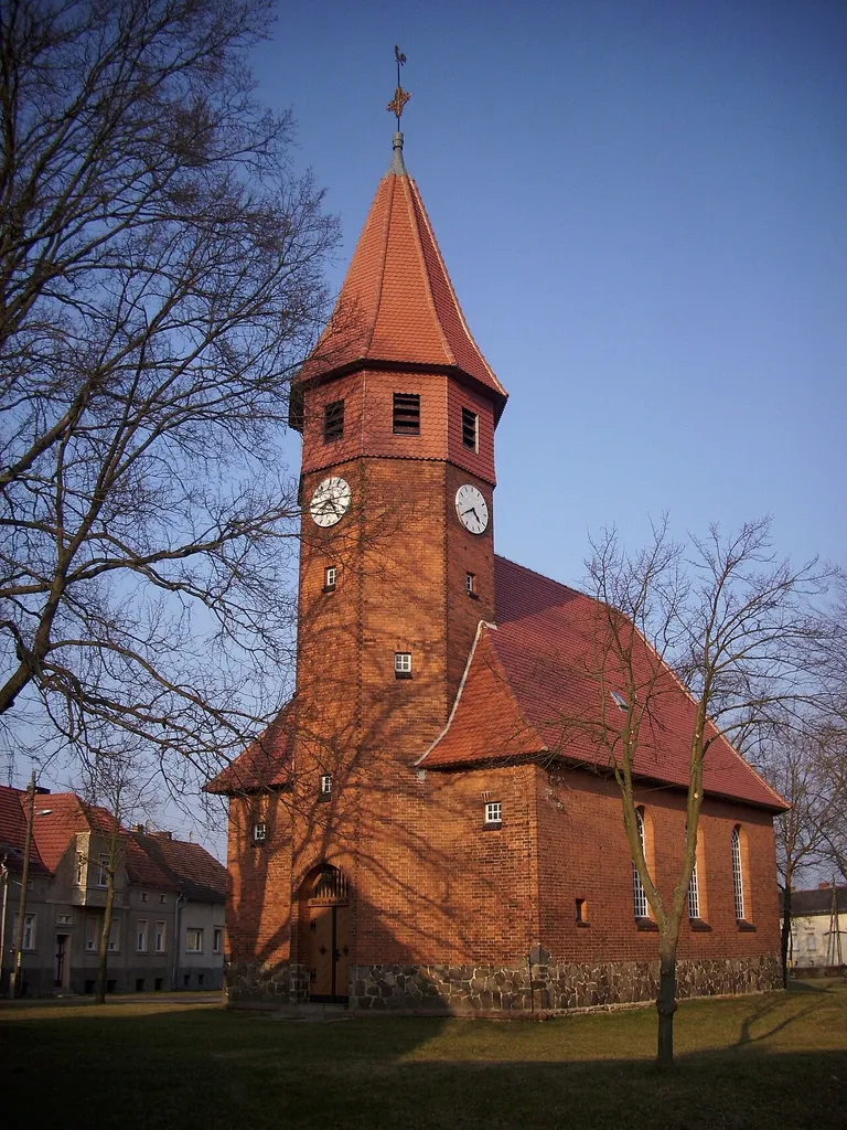 Dorfkirche in Schönefeld, Gem. Nuthe-Urstromtal, Brandenburg, Deutschland