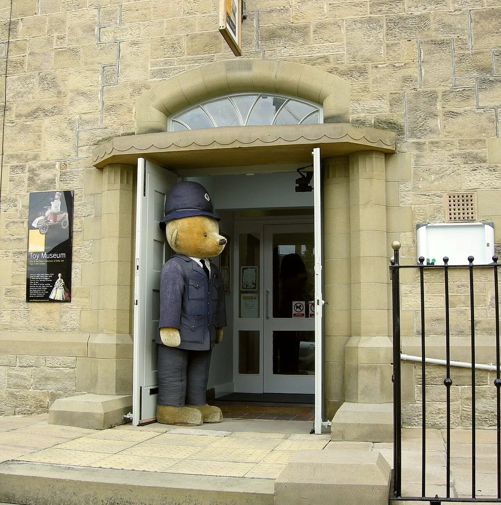 Ilkley Toy Museum, Ilkley, West Yorkshire, England. Photographed from public footpath.