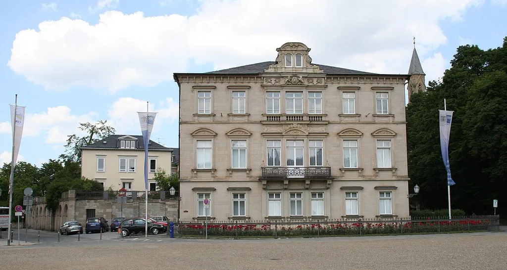 Edinburgh-Palais in Coburgam Schlossplatz