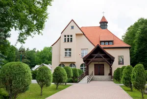 Our Lady of Mercy church in Ruciane-Nida