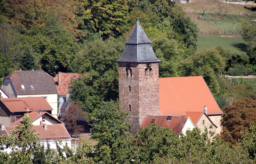 Protestant church in Thaleischweiler‎.