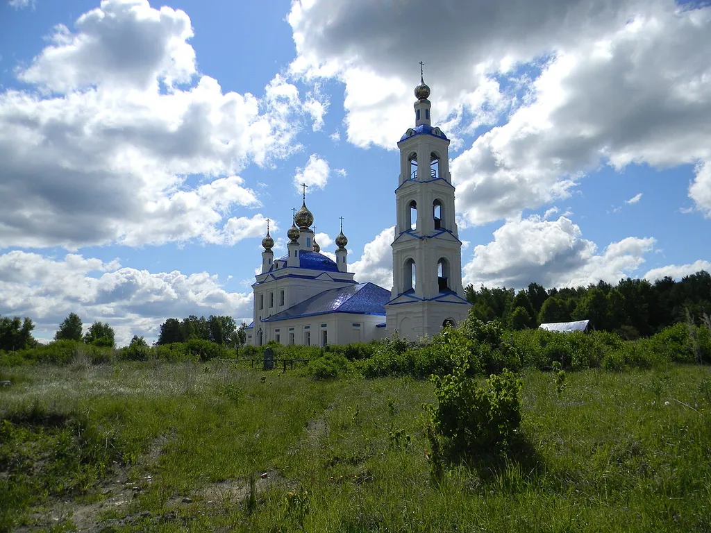 Покровская церковь: Добрица, Лухский район, Ивановская область