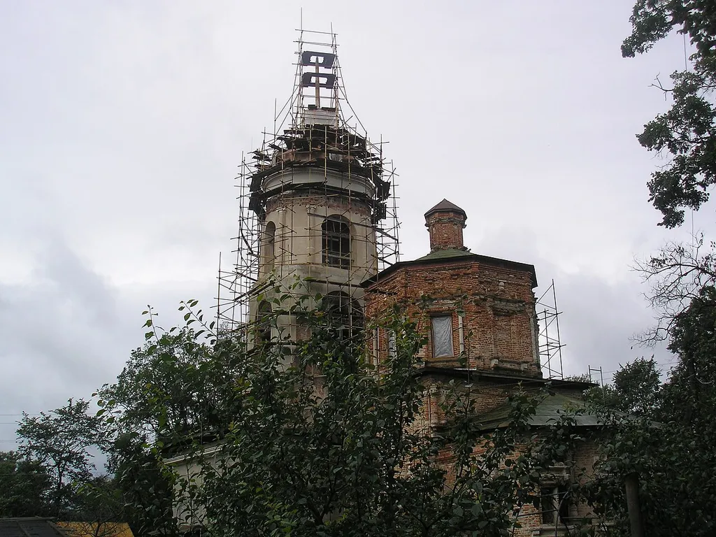Church of Our Lady of the Sign. Village Hills, Istra district, Moscow region.