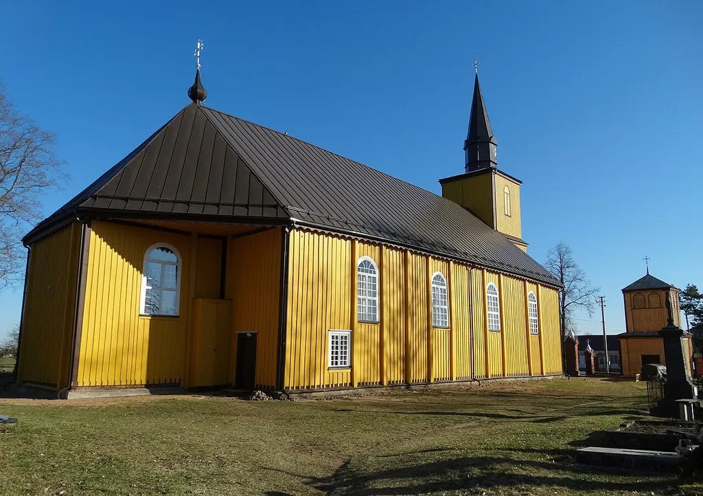 Vandžiogala, church, Lithuania