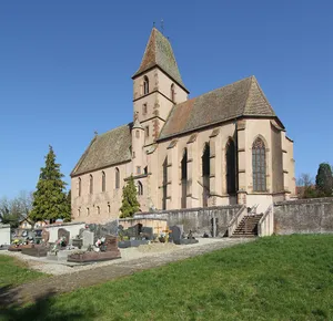 Church of Saint Walburg in Walbourg