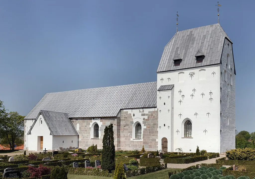 Stepping Kirke set fra syd