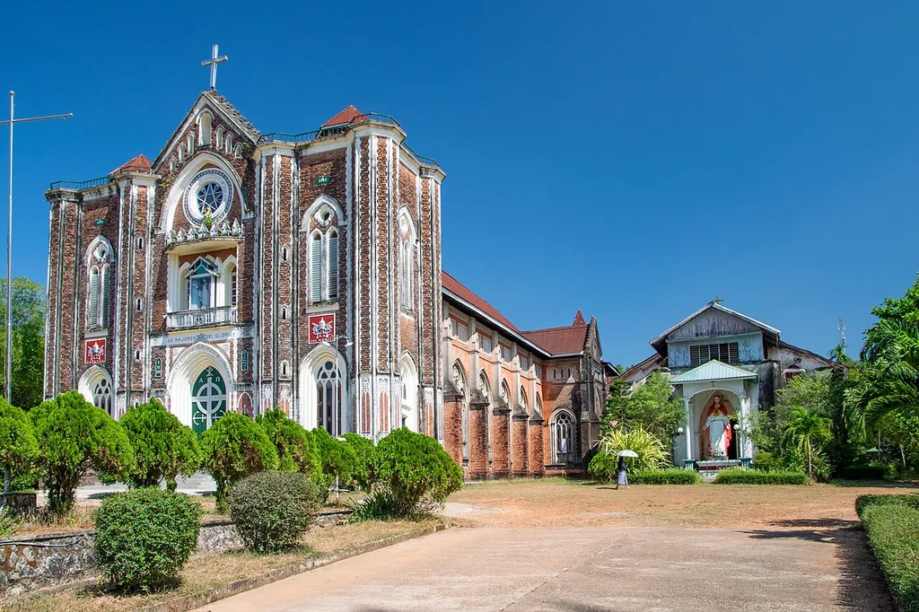 Holy Family Cathedral in Mawlamyine
