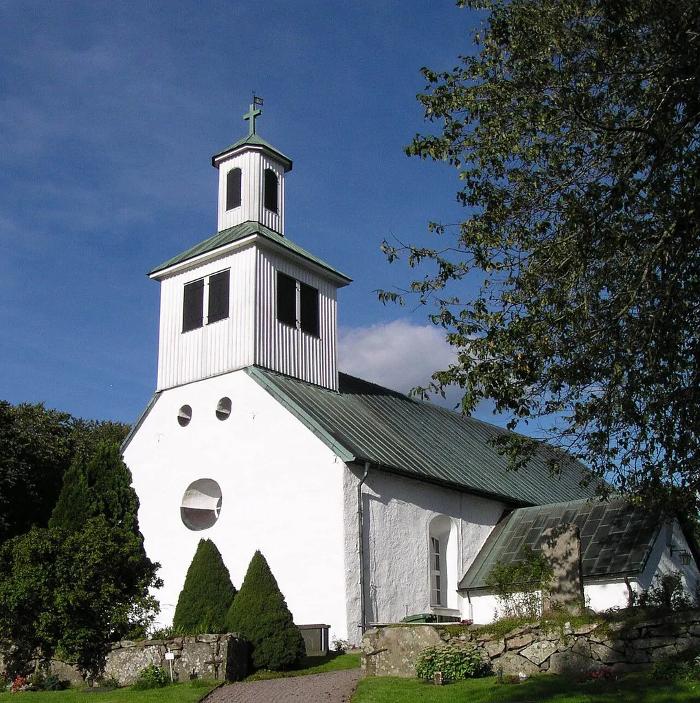Breared's church in Halland, Sweden