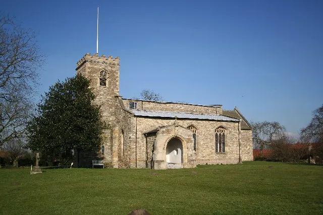 St.Peter &amp; St.Paul's church, Glentham, Lincs. Tower of 1756, the rest mostly Perpendicular with some 13th century lancets.