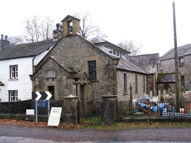 St Gregory's mission church, Vale of Lune, west of Sedbergh, Cumbria, England. The church is now redundant and maintained by the Churches Conservation Trust.