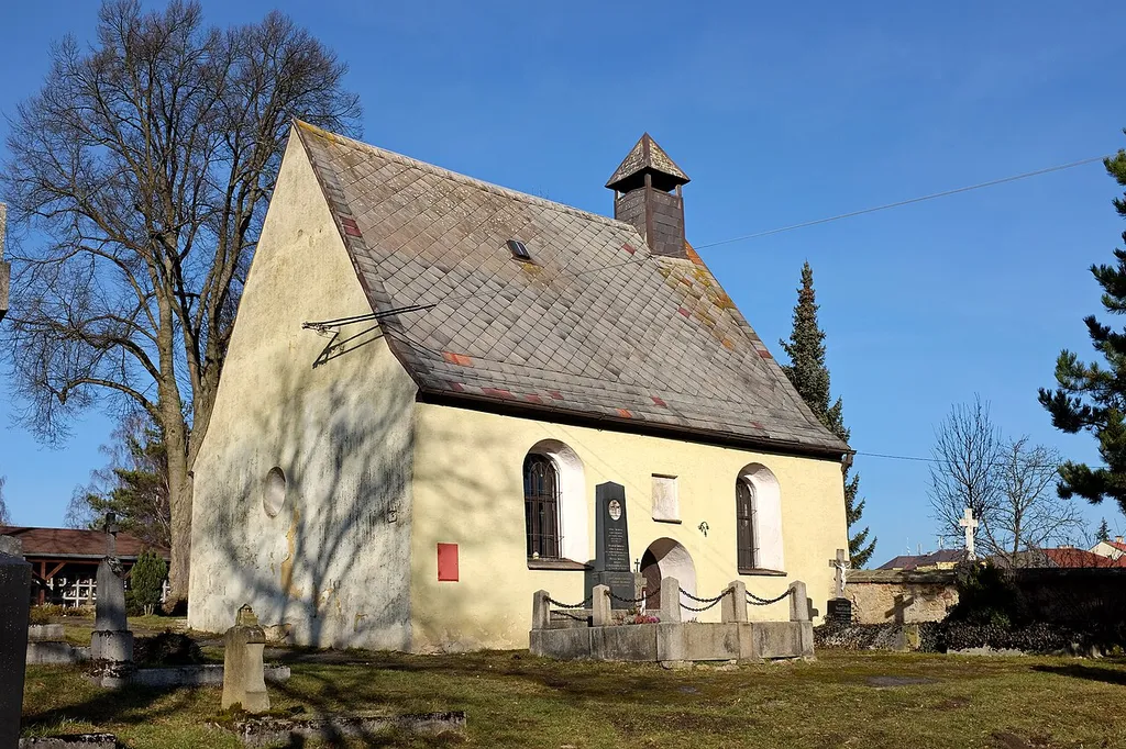 Hazlov, hřbitovní kostel svatého Jiří