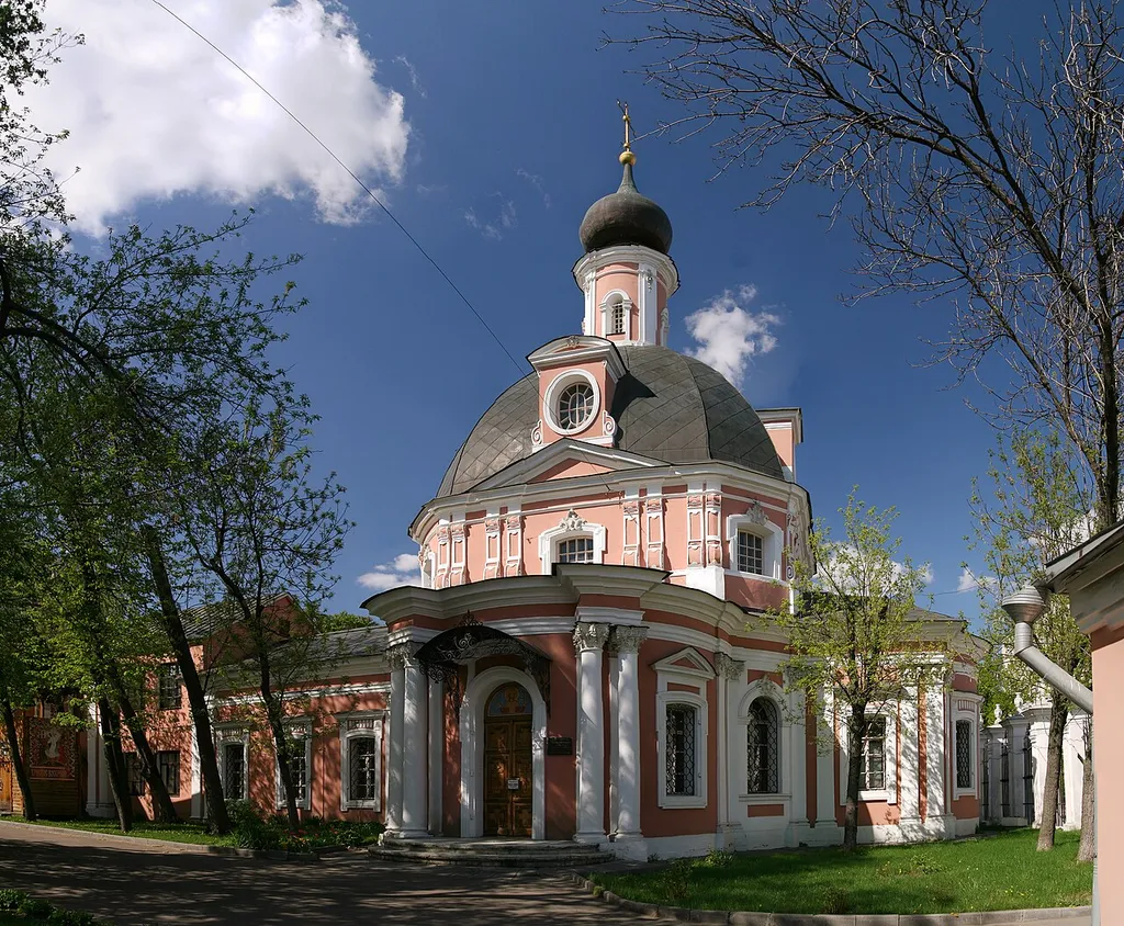 Saint Catherine Church in Vspolie, 1766-1775, Moscow