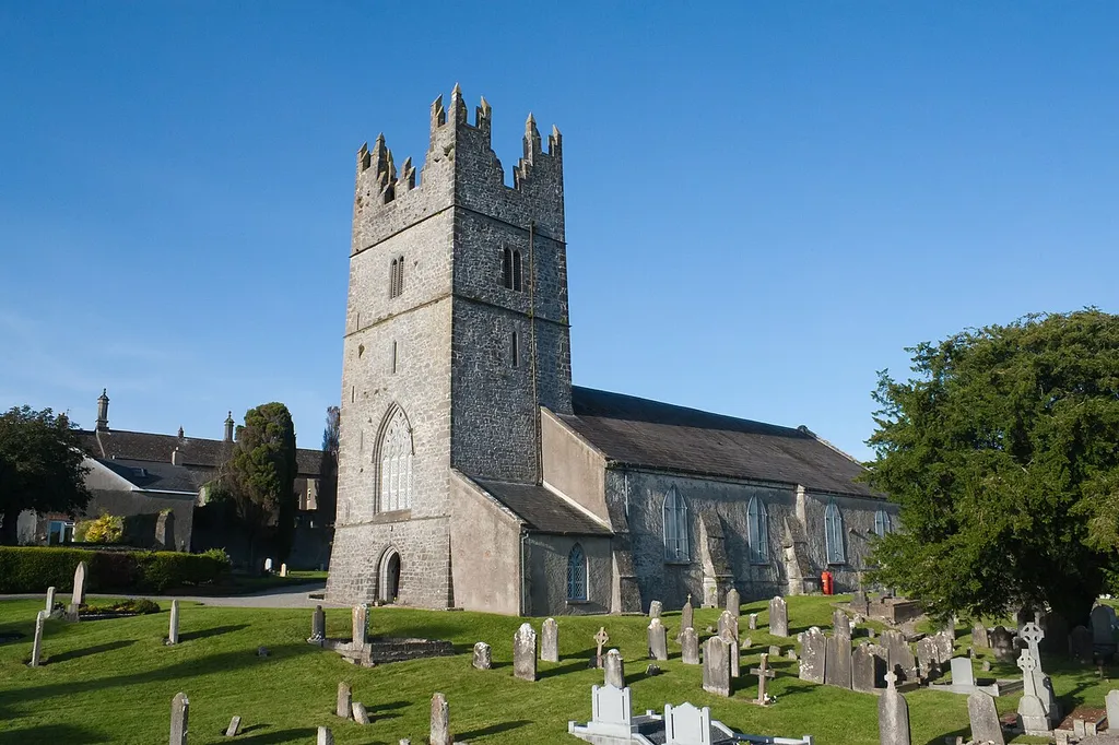 South-west view of the Anglican Holy Trinity Church.