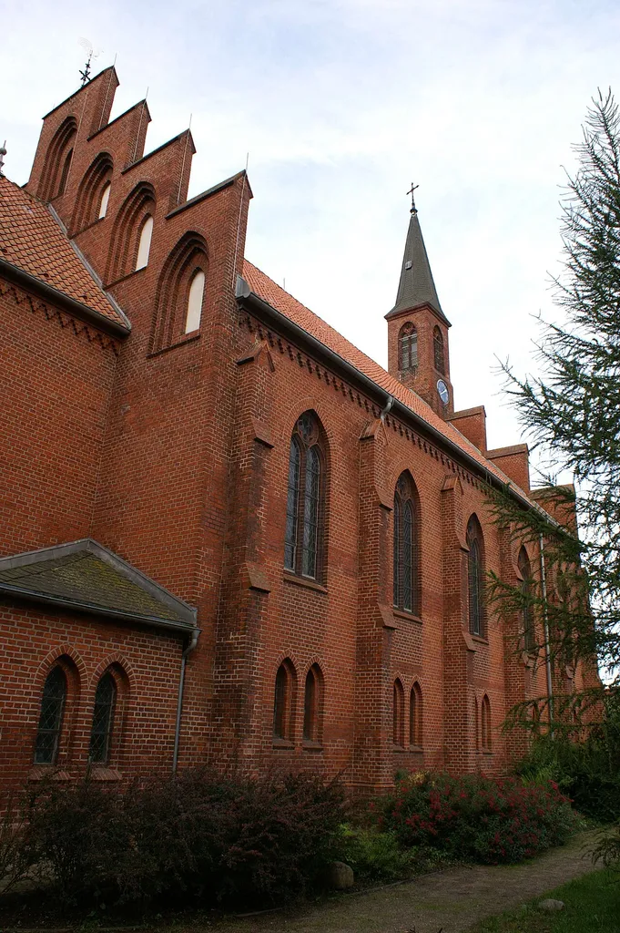 Jarmen - Landkreis Demmin - Kirche - Nordseite